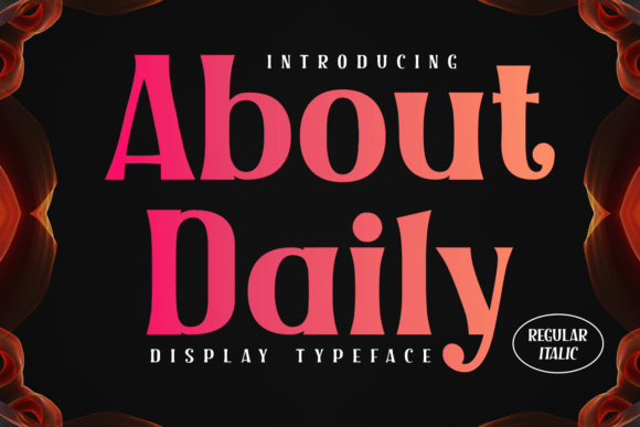 About Daily: A Premium Serif for Editorial Design