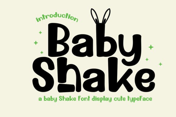 Baby Shake: The Perfect Display Font for Engaging Editorial Design