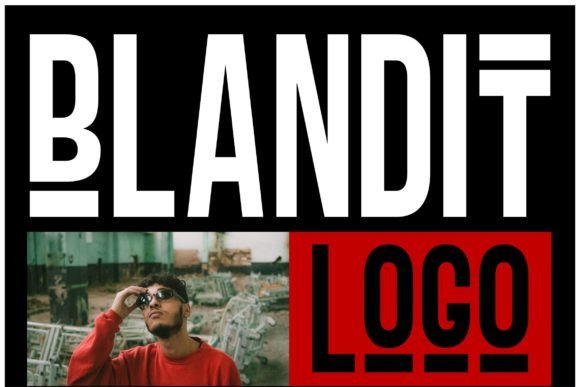 Blandit: The Premium Display Font for Strong Brand Identity