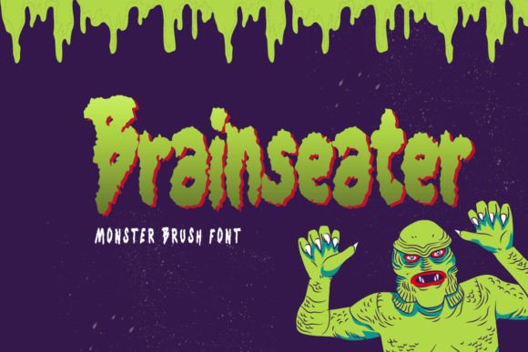 Brainseater: The Edgy Display Font for Bold Digital Experiences