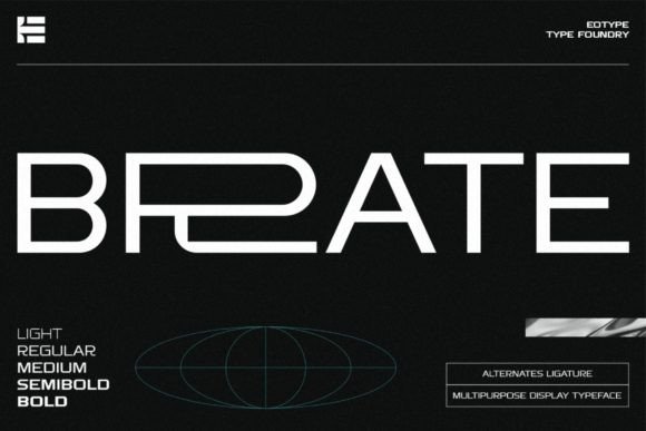 Brate: The Modern Display Font That Makes Campaigns Pop