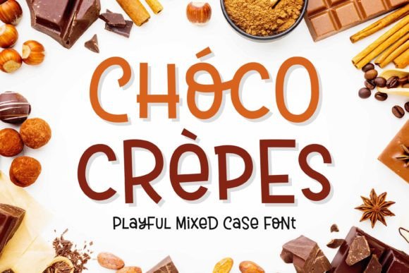 Choco Crepes: The Playful Display Font for Modern Web Design