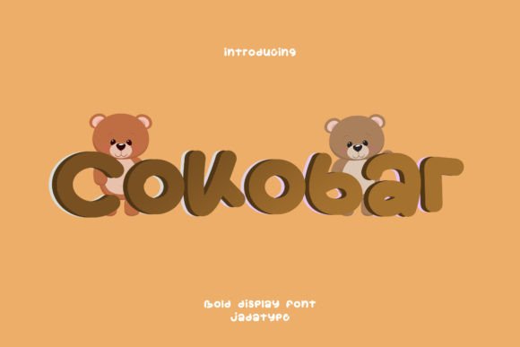 Cokobar: The Bold Display Font for Modern Digital Brands