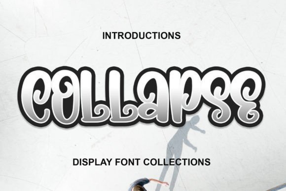 Collapse: The Bold Display Font for Modern Brand Identity