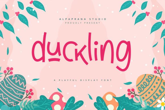 Duckling: The Playful Display Font for Memorable Branding