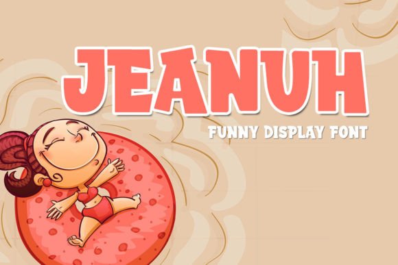 Jeanuh: A Joyful Display Font for Modern Web Design