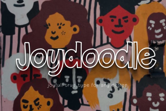 Joydoodle: The Playful Display Font for Handmade Creators