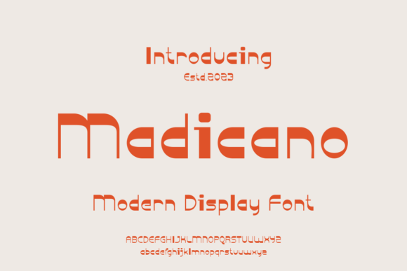 Madicano: The Bold Display Font That Transforms Your Brand Identity