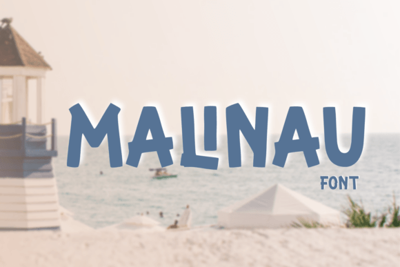 Malinau: A Whimsical Display Font for Creative Projects