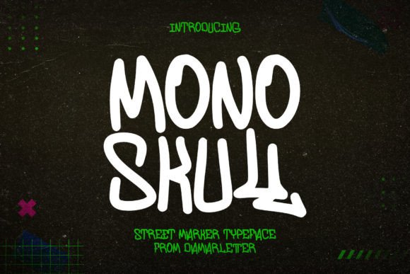 Monoskull: A Chic Script Font for Handmade Creators