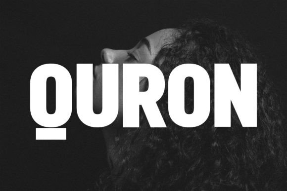 Quron: The Modern Display Font for Bold Branding