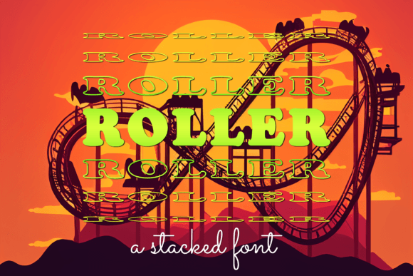 Roller: A Dynamic Display Font for Editorial Design