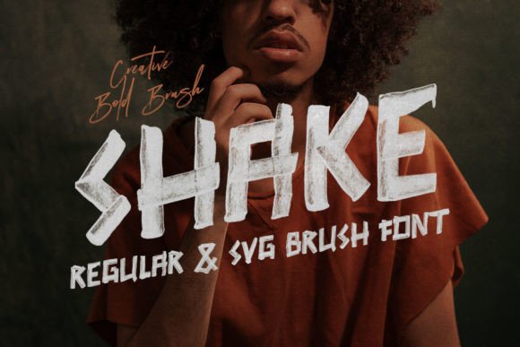 Shake: A Bold Display Typeface for Modern Editorial Design