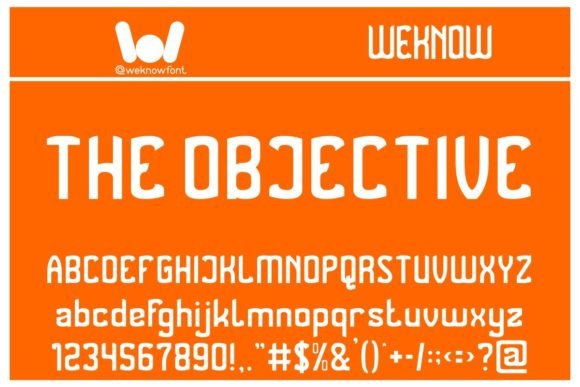 The Objective Font: A Premium Display Typeface for Bold Campaigns