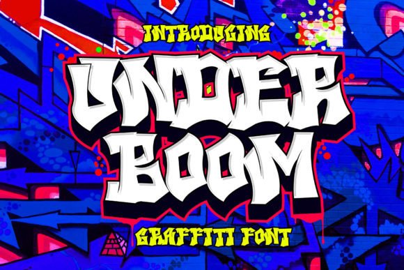 Under Boom: The Bold Graffiti Typeface for Street-Style Campaigns