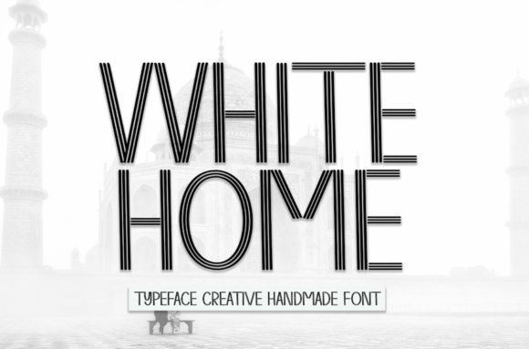 White Home: The Sweet Display Font for Creative Makers